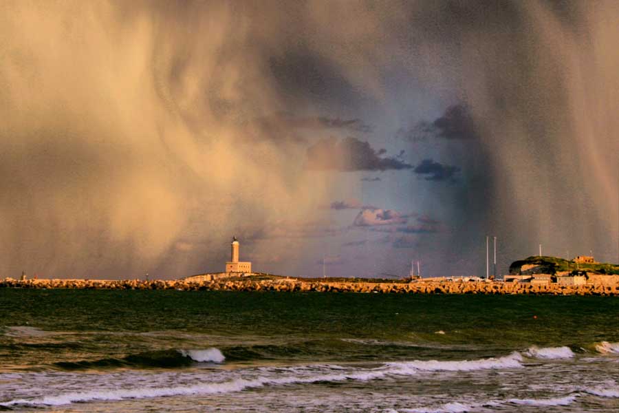 storm vieste