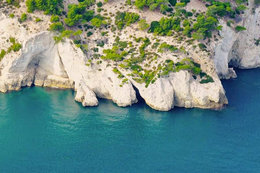 gargano from above